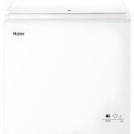 Congelateur coffre - haier - hce200e - classe e - 196 l - 39 db - blanc