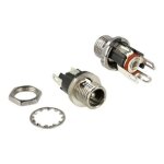 Connecteur dalimentation - delock - dc jack 5. 5 mm x 9. 5 mm - femelle - nickel - noir