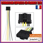 Connectique feux arrières connecteur pour peugeot 207 307 citroen c3 1606248780 Connectique feux arrières connecteur pour peugeot 207 307 citroen c3 1606248780