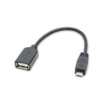 C�ble usb - connectland - c - smart 0122001 - usb femelle - micro usb - noir