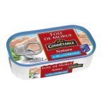 Connetable - foie de morue nature au sel de guerande 121g - lot de 4 Connetable - foie de morue nature au sel de guerande 121g - lot de 4