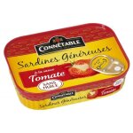 Connetable - sardines gnreuses  la tomate 140g - lot de 4