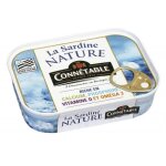 Connetable - la sardine nature 95g - lot de 4