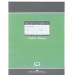Conquerant sept cahier de brouillon 48 pages ?