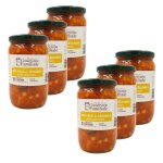 La conserverie familiale - lot 6x lgumes pour couscous - bocal 660g
