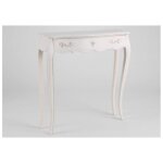 Console - amadeus - murano - bois - marron - 25 cm - 90 cm - meuble de sjour - entre