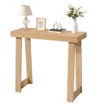 Console d?entr�e 915 cm de longueur - vevor - table moderne - table dappoint rectangulaire en bois - ...