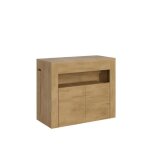 Console extensible - elia - chêne - 302 cm - 14 places - banc inclus Console extensible - elia - chêne - 302 cm - 14 places - banc inclus
