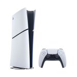 Console de jeu num�rique - sony - playstation 5 slim - 825gb - blanc - 35. 5x13x43 cm - 4. 1 kg - 1 batterie ...