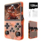 Console de jeux portable r�tro r36s syst�me linux open source carte tf 128 go plus de 30�000 jeux classiques ...