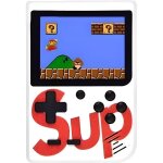 Console de jeu portable sup x game box 400 - batterie au lithium intgre - blanc - 400 jeux