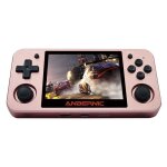 Console de jeux rtro portable mini 35 pouces cran ips rg350m - rose