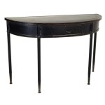 Console en mtal noirnoir
