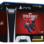 Console playstation 5 - dition digitale + marvels spider - man 2