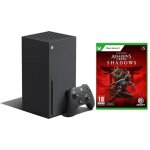 Console xbox series x 1to noir + assassins creed shadows - jeu xbox series x