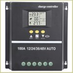 Contrleur de solaire mppt 12v 24v 36v 48v paramtre automatique rgulateur de chargeur  cran lcd rglable ...