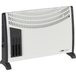 Convecteur lectrique - clatronic - kh 3433n - 2000 w - 3 rglages de chaleur - fonction soufflerie