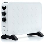 Convecteur électrique kekai slim 2000w avec thermostat - noir Convecteur électrique kekai slim 2000w avec thermostat - noir