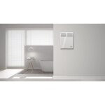 Convecteur lectrique taurus alpatec chta 500 - 500w - support mural pour salle de bain - programmable ...
