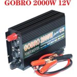 Convertisseur 2000w - marque - 12v à 220v - onde pure sinus - Écran lcd - protection basse tension Convertisseur 2000w - marque - 12v à 220v - onde pure sinus - Écran lcd - protection basse tension