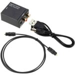 Convertisseur audio numérique vers analogique stéréo optique coaxial vers r / l Convertisseur audio numérique vers analogique stéréo optique coaxial vers r / l