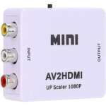 Convertisseur av vers hdmi prise en charge multi rca entr�e pal - ntsc - hdcp vers sortie 1080p - 720p ...