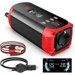 Convertisseur - belttt - 500w / 1000w - 12v à 220v - 4 ports usb - affichage lcd Convertisseur - belttt - 500w / 1000w - 12v à 220v - 4 ports usb - affichage lcd