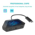 Convertisseur clavier souris jys avec prise audio 35 mm compatible pour la s�rie ps3 ps4 xbox switch