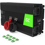 Convertisseur de tension - green cell - 1500w / 3000w - 24v / 220v - sinusoïde pure - 3 ports Convertisseur de tension - green cell - 1500w / 3000w - 24v / 220v - sinusoïde pure - 3 ports