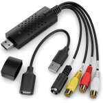 Convertisseur vhs vers num�rique audio rca vers usb - carte de capture vid�o usb 2. 0 pour vcr mini dv ...