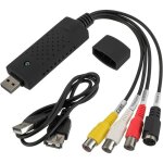 Convertisseur vhs vers num�rique c�ble adaptateur de capture audio vid�o usb 2. 0 vhs to digital converter ...