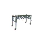 Convoyeur extensible et mobile 9 rouleaux 130 kg rb9a