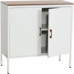 Coode meuble de rangement bureau buffet 2 portes metal 90 par 90 par 40 melamine blanc plateau mdf 2 ... Coode meuble de rangement bureau buffet 2 portes metal 90 par 90 par 40 melamine blanc plateau mdf 2 ...