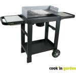 Cookin garden barbecue au charbon de bois easy 60 - l 134 x l 48 x h 96cm - surface de cuisson : l 57 ... Cookin garden barbecue au charbon de bois easy 60 - l 134 x l 48 x h 96cm - surface de cuisson : l 57 ...