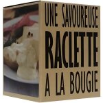 Raclette - cookut - lumi - 4 appareils individuels - acier rev�tu - alimentation bougie