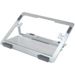 Cooler master ergostand air silver - support ventil pour ordinateur portable inclinable jusqu? 15 (mnx ...