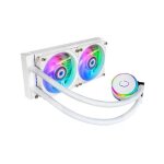 Cooler master - masterliquid pl240 flux white - refroidissement liquide cpu - 12cm Cooler master - masterliquid pl240 flux white - refroidissement liquide cpu - 12cm