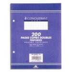 Copies doubles - a4 - perfor�es blanches - gran?