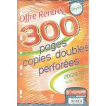 Copies doubles perfores - calligraphe - 21x297 cm - 300 pages - 90g - blanc