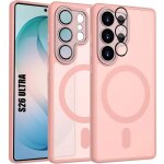 Coque antichoc - booling - pour samsung galaxy s26 ultra - avec anneau magn�tique - rose