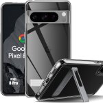 Coque de protection - e. f. connection - pour goole pixel 8 pro - antichoc - transparent - support rglable ...