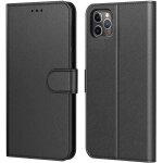 Coque aurstor e iphone 11 pro 2019 5 8 pouces cuir pu avec fentes cartes bquille fermeture magntique ...