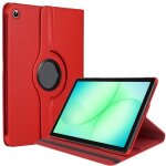 Coque - booling - pour samsung galaxy tab a11 plus / a9 plus - protection etui rotatif - rouge