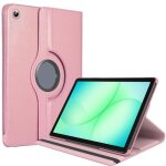 Coque - booling - pour samsung galaxy tab a9 plus / a11 plus - protection etui rotatif 360� - rose