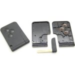 Coque de carte renault mgane 2 scnic ii 3 bouton