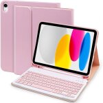 Coque clavier pour ipad 10 / 11�me g�n�ration (10. 9 pouces 2022 / 11 pouces a16 2025) - azerty layout ...