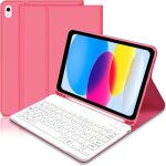 Coque clavier pour ipad 10 / 11�me g�n�ration (10. 9 pouces 2022 / 11 pouces a16 2025)azerty layout clavier ...