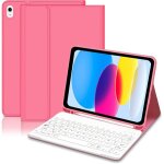 Coque clavier pour ipad a16 11�me g�n�ration 112025 / 10�me g�n�ration 10. 92022azerty layout �tui clavier ...