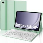 Coque clavier pour samsung galaxy tab a9 + / a9 plus 11 2023azerty fran�ais clavier bluetooth d�tachable ...