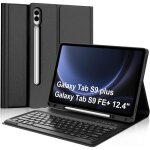 Coque clavier samsung galaxy tab s9 fe plus / s9plus 12. 42023�tui keyboard azerty fran�ais layout bluetooth ...